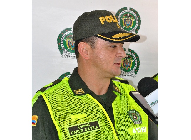 Coronel Fáber Dávila. Foto: Archivo