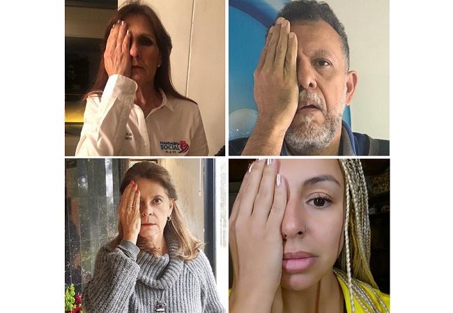 Rosa Cotes, Alberto Linero, Marta Lucía Ramírez y Maía, enviaron mensajes de solidaridad.