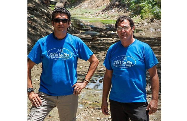 Líderes de la fundación ‘Salva tu río’