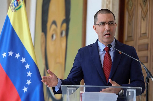 Jorge Arreaza, canciller venezolano