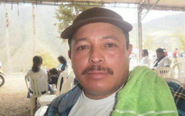 Alias "Wilson Saavedra" durante su época de jefe guerrillero en las Farc