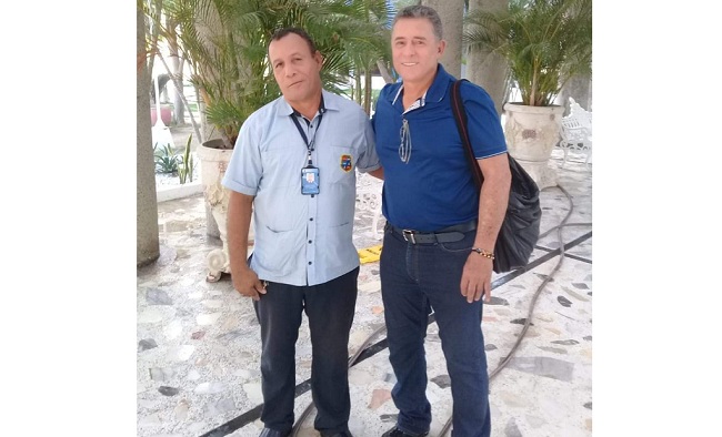 Pedro Sarmiento en Los Trupillos. Foto: redes sociales