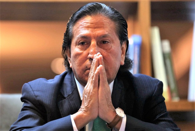 Expresidente peruano Alejandro Toledo 