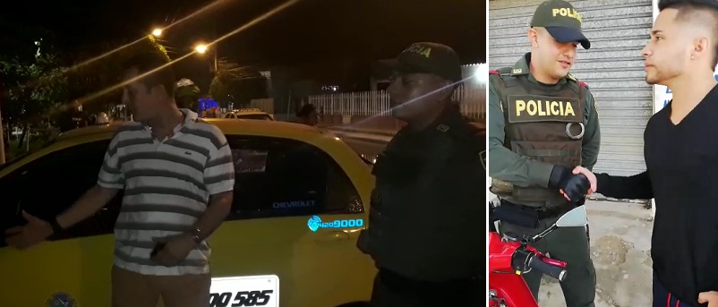 La Policía entregó los vehículos a sus propietarios.