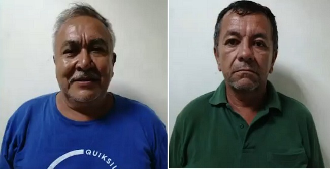 Pablo Castro, de 59 años de edad; y de Germán David Paredes Duarte de 60