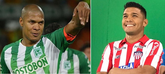 Alexis Henríquez y Teófilo Gutiérrez