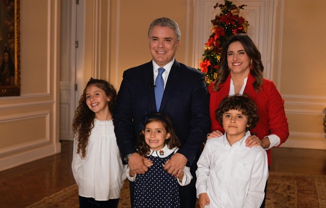 Navidad de la familia presidencial