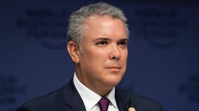 Iván Duque, presidente de Colombia