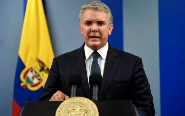 Iván Duque, presidente de Colombia