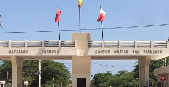 Batallón José María Córdova de Santa Marta.
