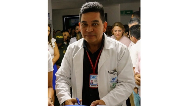 Luis Óscar Galves, nuevo agente especial interventor del Hospital Julio Méndez Barreneche de Santa Marta.