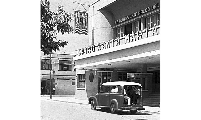 Foto: Portada del libro ‘El Teatro Santa Marta’.