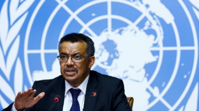 Director general de la OMS, Tedros Adhanom Ghebreyesus