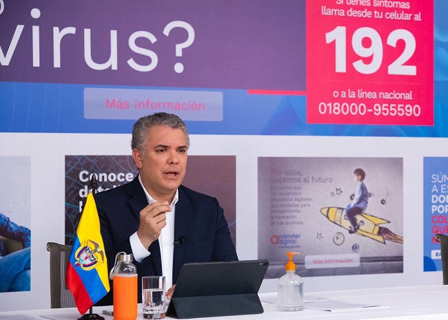 Iván Duque. Foto: Presidencia.