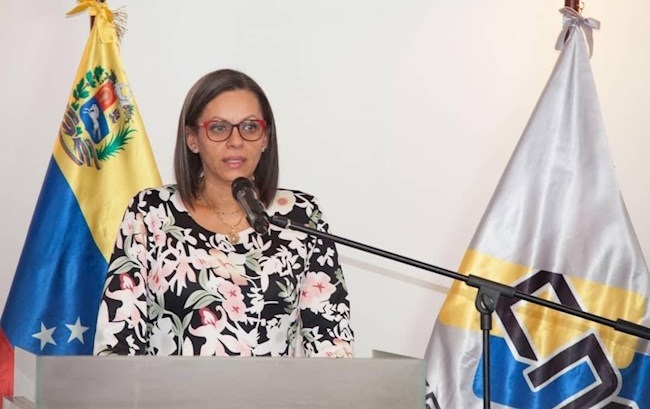 Presidenta del Consejo Nacional Electoral, CNE, Indira Alfonzo