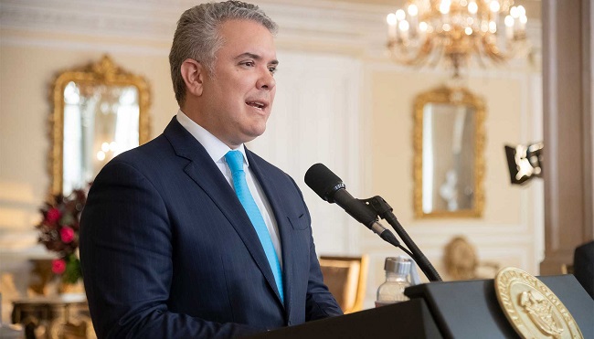 Iván Duque. Foto: Presidencia.