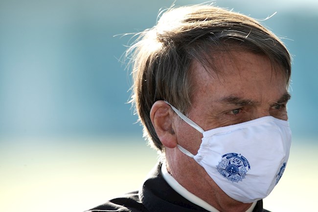 El presidente de Brasil, Jair Bolsonaro. EFE.