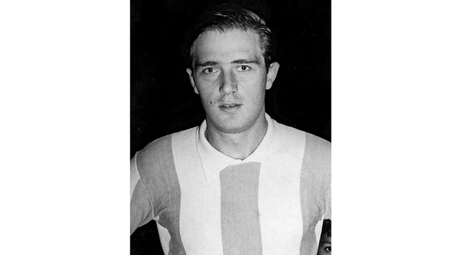 Silvio Marzolini, con la camiseta de la selección nacional de Argentina.