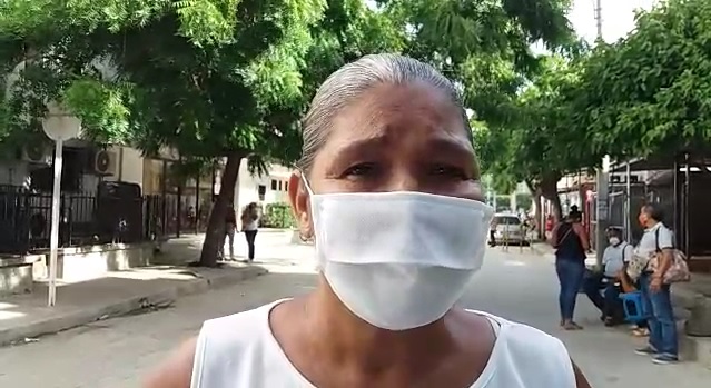 Patricia García, hija de un hombre que murió este sábado en La Milagrosa.