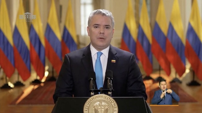 Iván Duque. Foto: Presidencia.