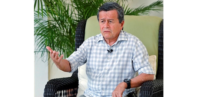  El líder y jefe negociador del Ejército de Liberación Nacional (ELN), Israel Ramírez Pineda, alias "Pablo Beltrán". EFE.