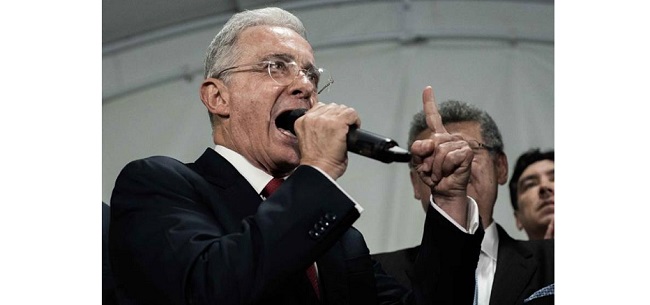 Álvaro Uribe Vélez. Foto: EFE.