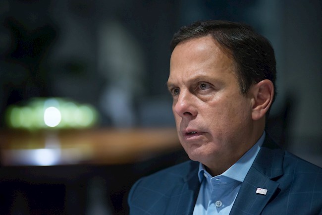 En la imagen, el gobernador del estado de São Paulo, João Doria. EFE