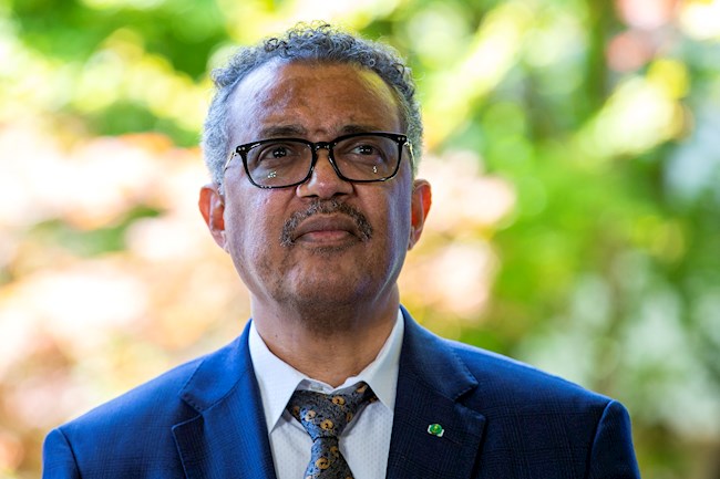 El director general de la Organización Mundial de la Salud (OMS), Tedros Adhanom Ghebreyesus. EFE