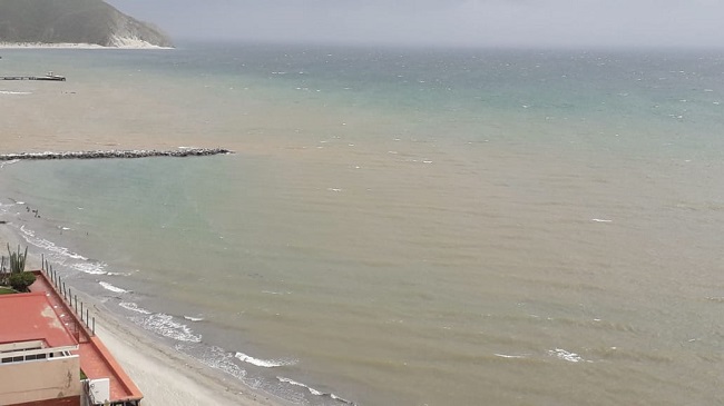 El panorama en la ciudad de Santa Marta es nublado. 