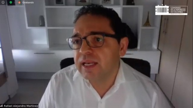 Rafael Martínez, secretario de Infraestructura Departamental.