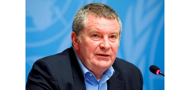 El director general adjunto de Emergencias de la Organización Mundial de la Salud (OMS), Mike Ryan. EFE