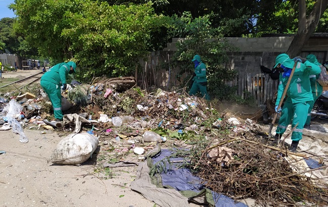 Con las de este sector vulnerable ya son cerca de 33  toneladas de material inservible y reciclable que ha retirado el Dadsa en el marco de ‘Mi Barrio, Mi Río’.