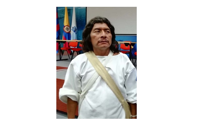 José de los Santos Sauna, cabildo gobernador Kogui.