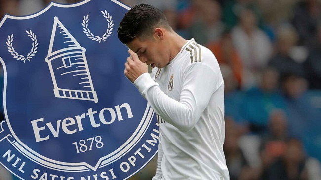 El Everton que dirige el italiano Carlo Ancelotti, con el que sí que tuvo protagonismo en su primera etapa en el Real Madrid, parece ser el destino del colombiano James Rodríguez.