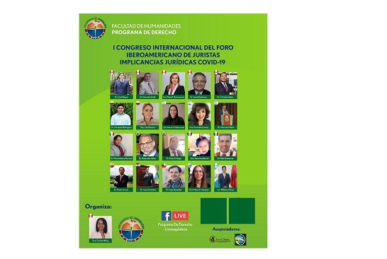 Por parte de Unimagdalena, participó el abogado Christian Rodríguez Martínez, director del programa de Derecho.