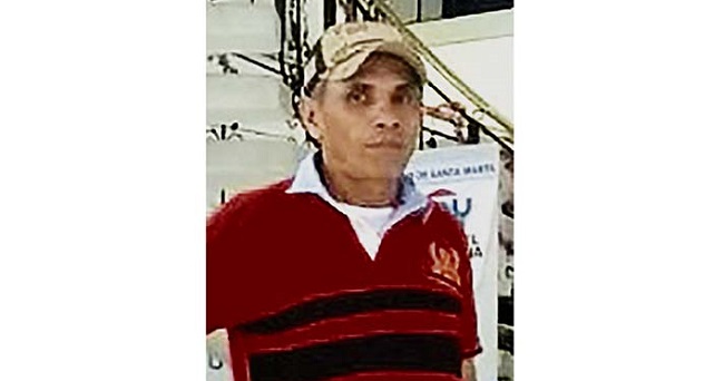 Joaquín Trujillo García, líder social asesinado en la Sierra Nevada de Santa Marta.