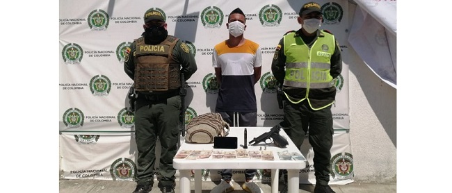 Leobardo Fabio Ceballos Ortiz, de 25 años de edad, capturado. 
