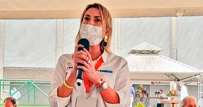 Lina María Barrera, viceministra del Deporte.