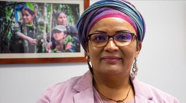 Judith Simanca Herrera, conocida como Victoria Sandino.
