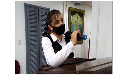 La coronel (r) Sandra Vallejos, secretaria de Seguridad y Convivencia del Distrito