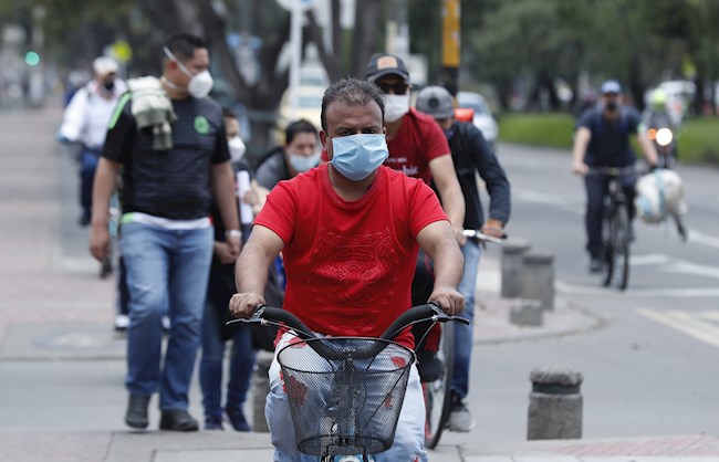 Colombia acumula 1.316.806 casos de coronavirus, de los cuales 66.501 aún siguen activos. EFE