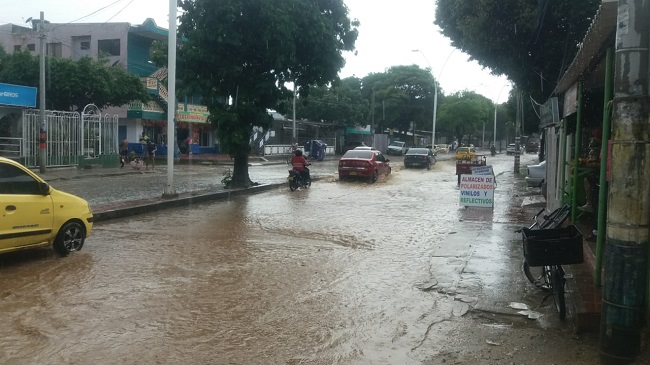 Lluvias en Santa Marta. Foto: EL INFORMADOR.