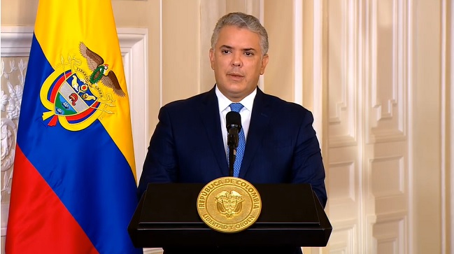 Iván Duque. Foto: Presidencia.
