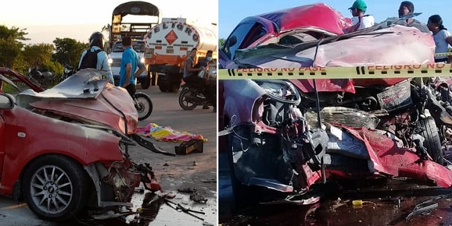 Accidente en Cesar.