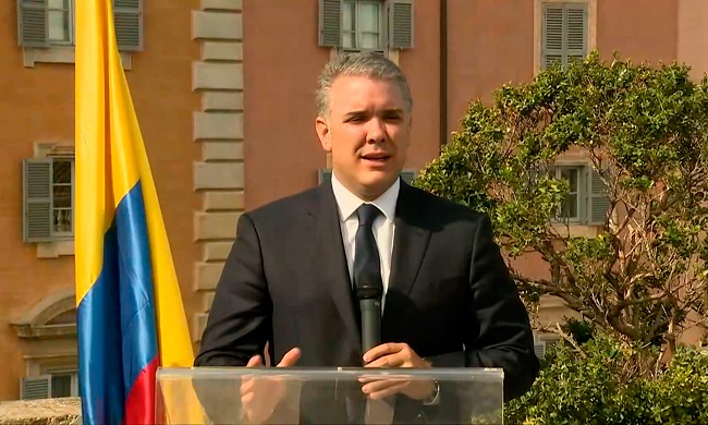 Iván Duque. Foto: Presidencia.