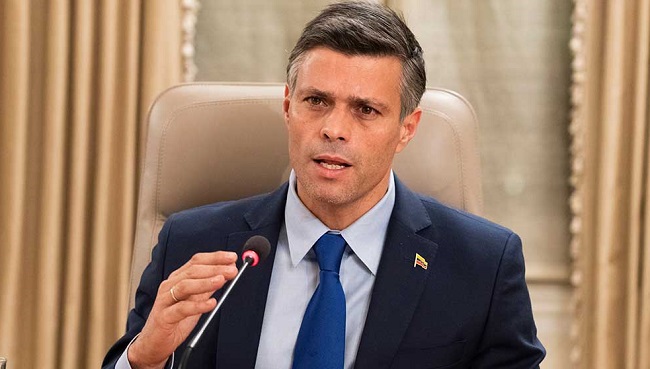 Leopoldo López, dirigente político venezolano