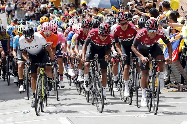 Imagen de archivo del Tour Colombia 2020. EFE
