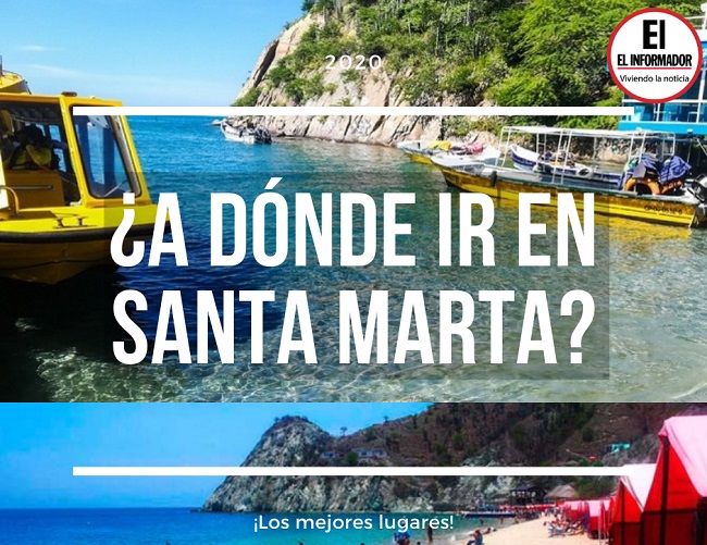 Taganga, Playa Blanca, Playa Salguero y Cabo Tortuga, cuatro espectaculares destinos turísticos en Santa Marta, Magdalena, Colombia. 