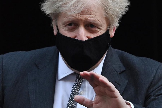 Boris Johnson, primer ministro del Reino Unido.​​