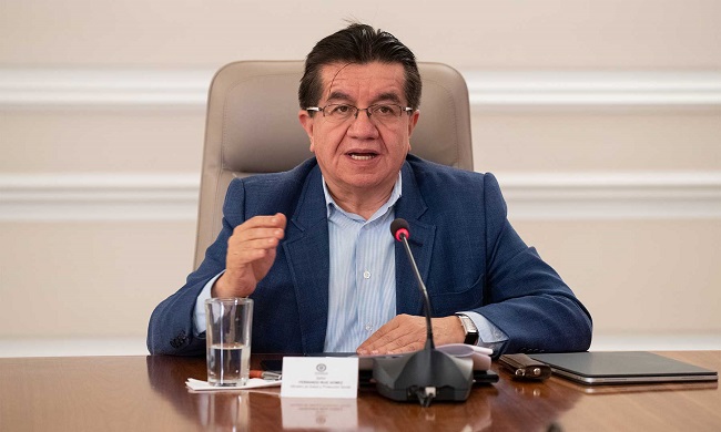 Ministro de Salud, Fernando Ruiz.